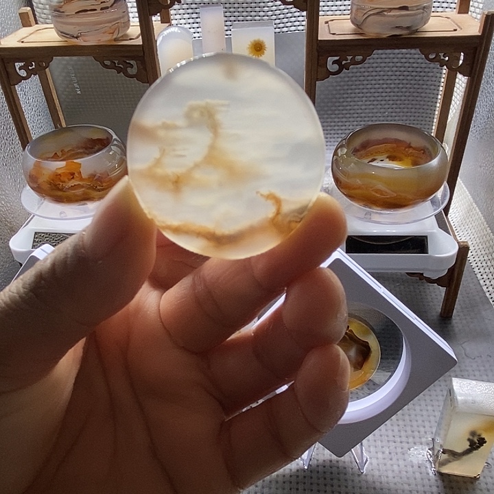 玛瑙/玉髓未镶嵌颈饰