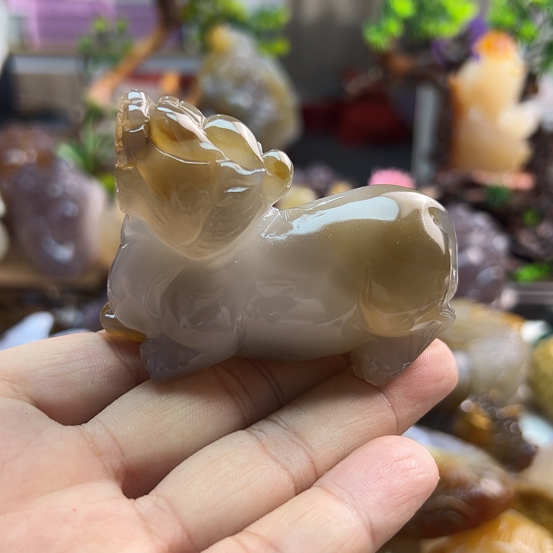 玛瑙/玉髓未镶嵌颈饰