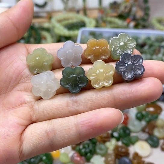 和田玉未镶嵌挂件88一个多样性发货