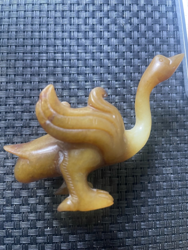 精品和田玉玉鹅1