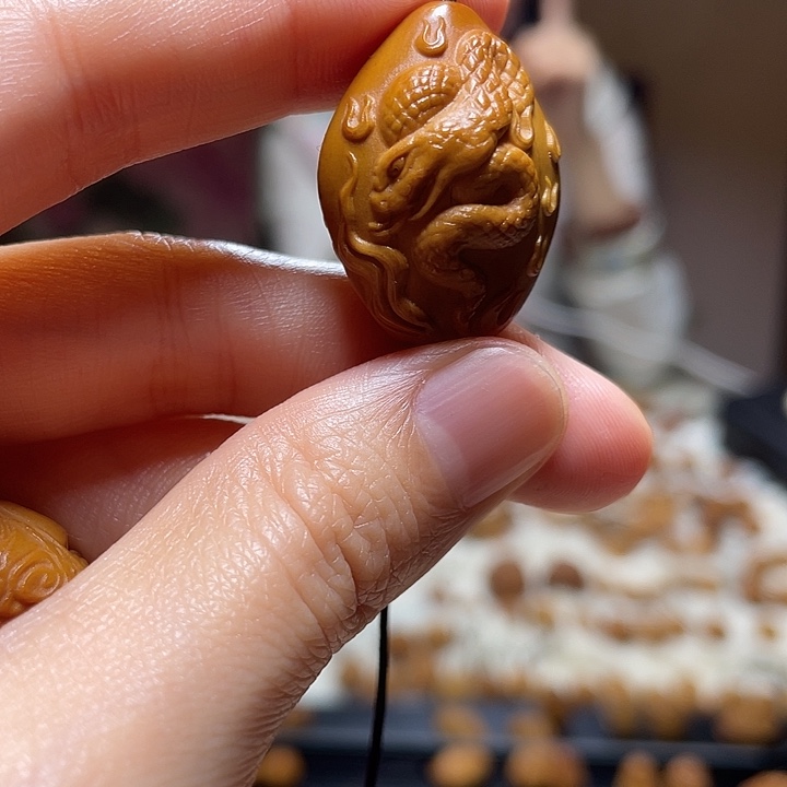 橄榄核吊坠橄榄 蛇