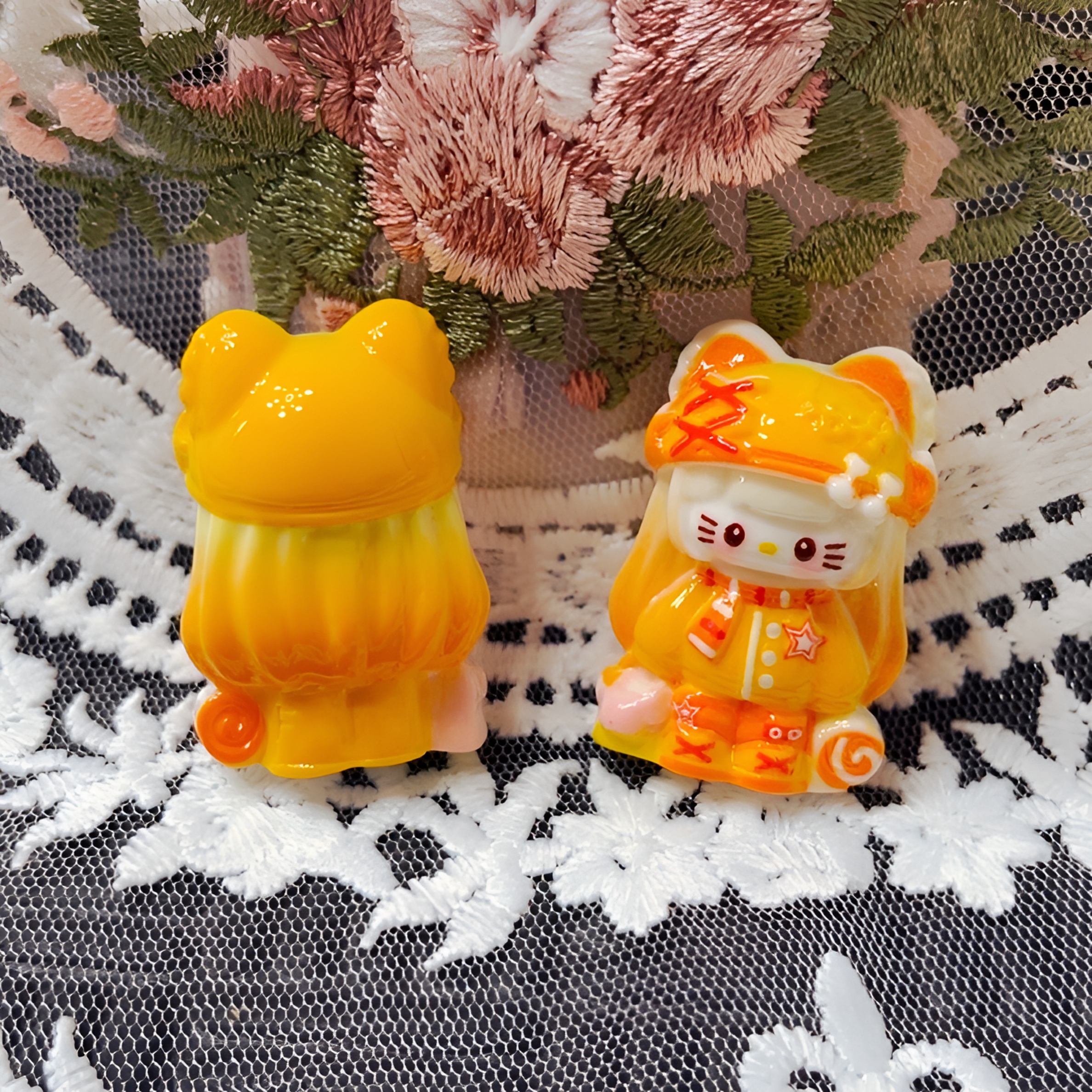 树脂配件亚比kitty大立体全喷绘高货