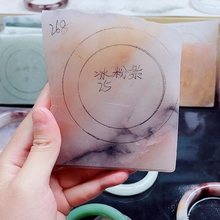 石英质玉手镯未镶嵌定制