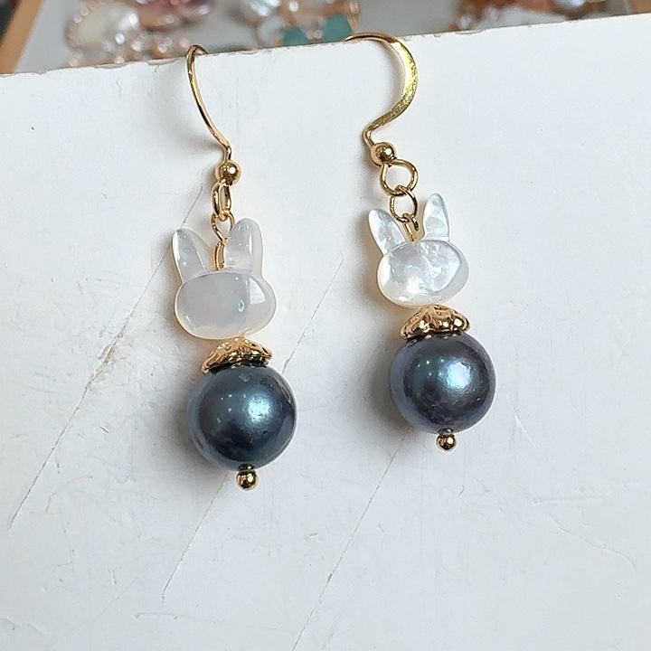 耳饰淡水珍珠未镶嵌