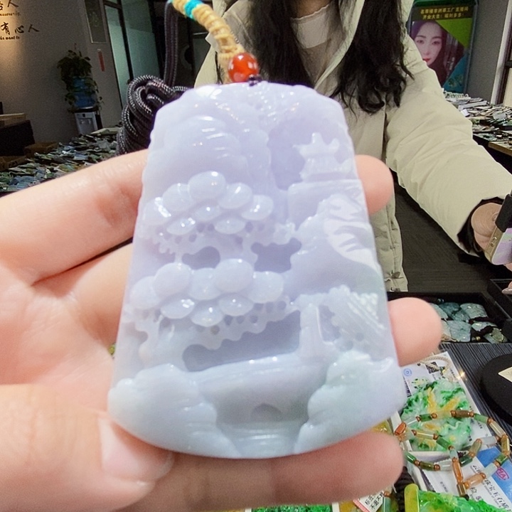 颈饰未镶嵌翡翠翡翠