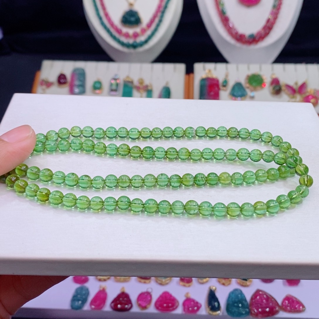 未镶嵌手链碧玺d