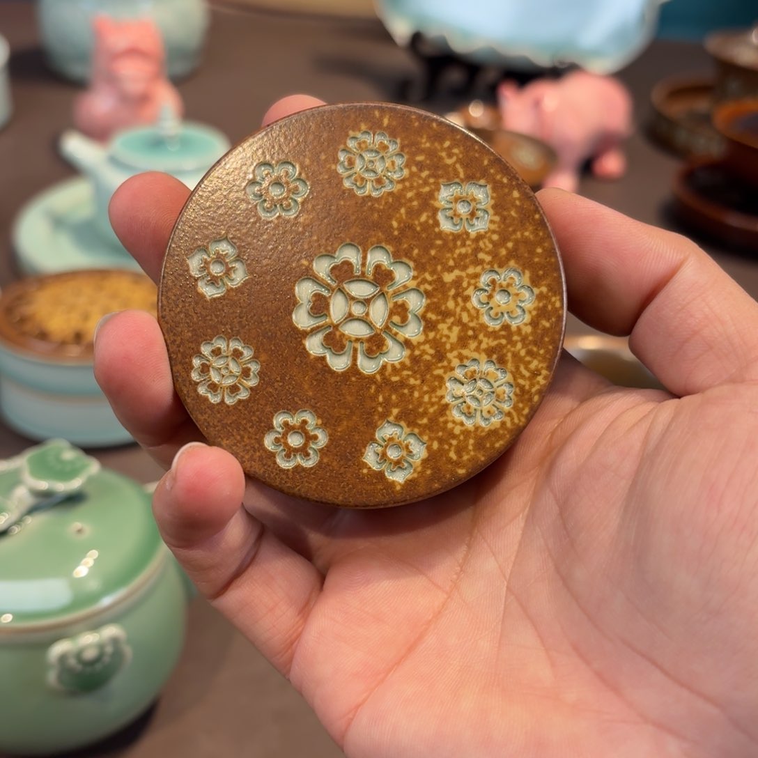 杯数*龙泉青瓷茶具微瑕