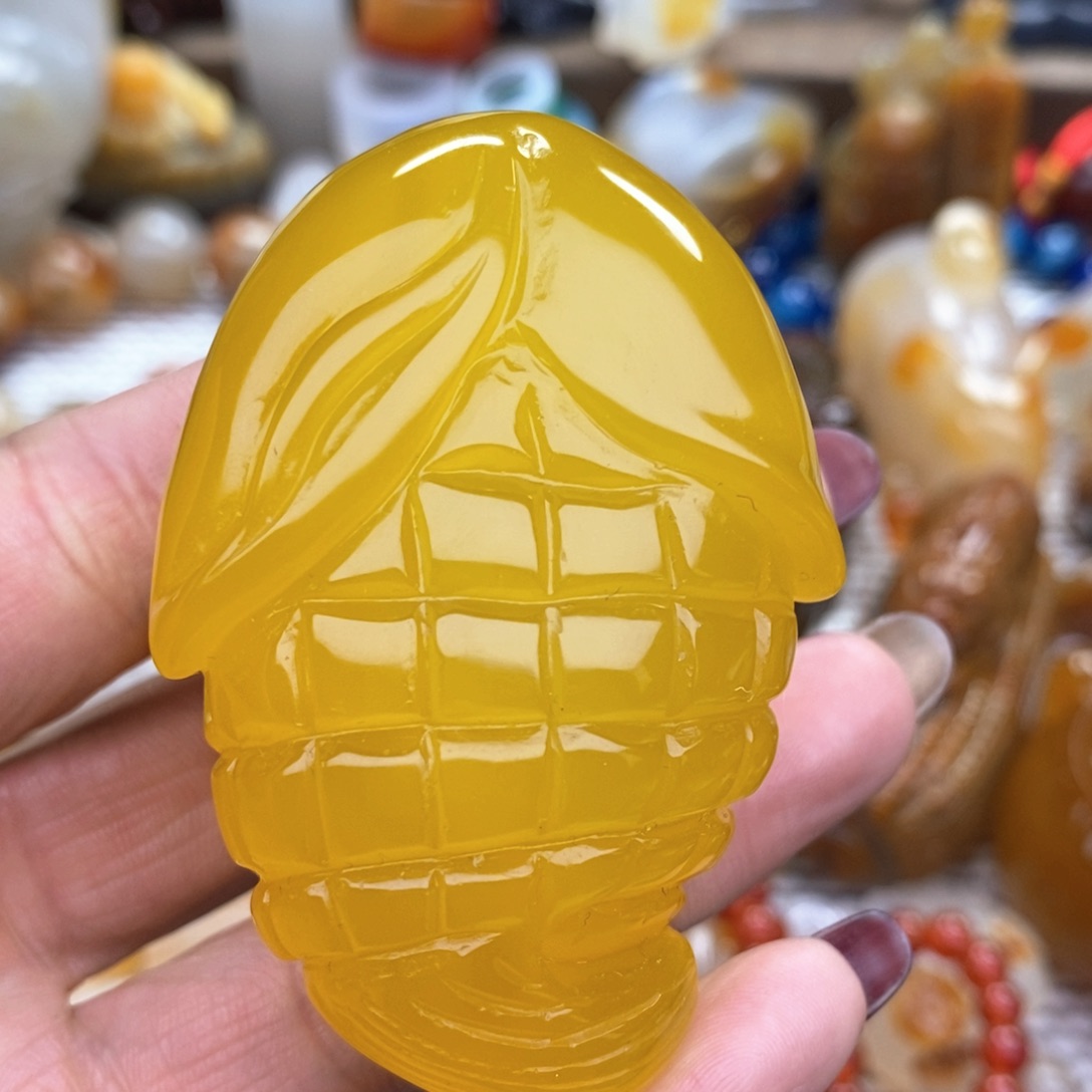 玛瑙/玉髓把件未镶嵌