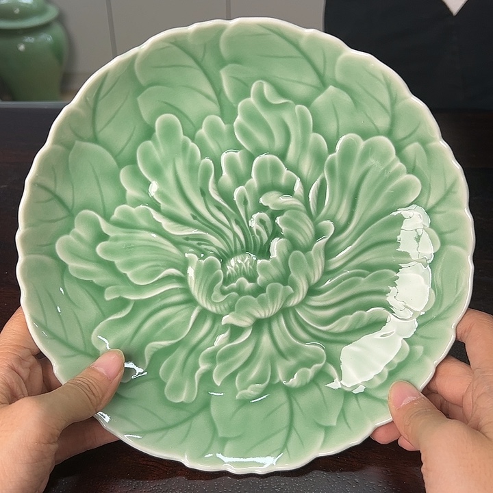 龙泉云间青瓷小米茶器