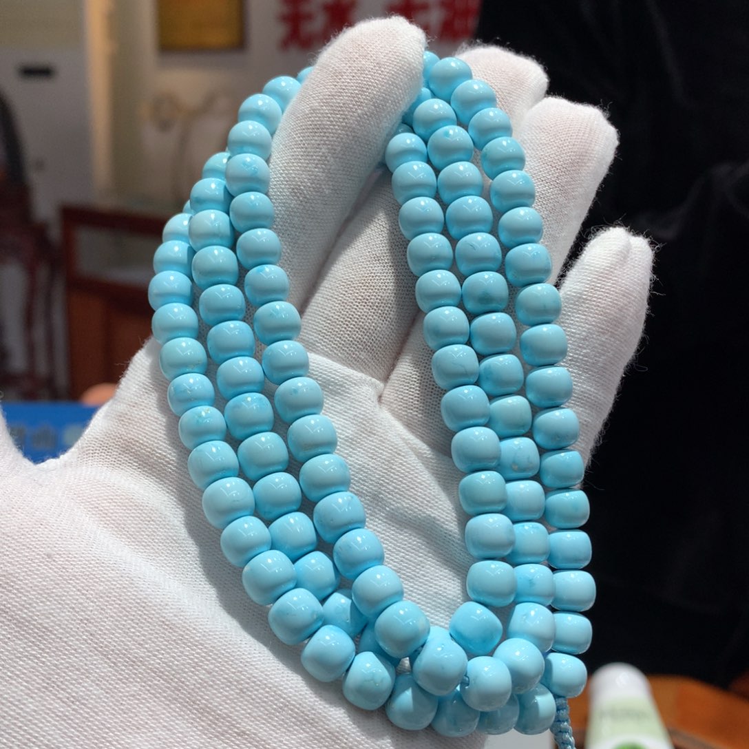 绿松石长链未镶嵌