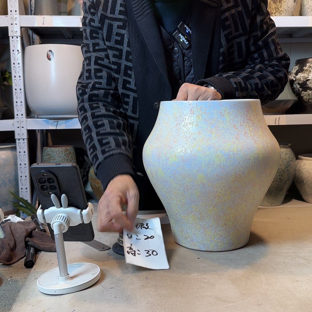20@30  瑕疵捡漏紫砂花盆尺寸