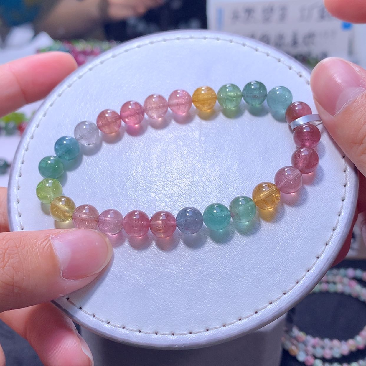 【闪购商品】未镶嵌手链碧玺7.5m