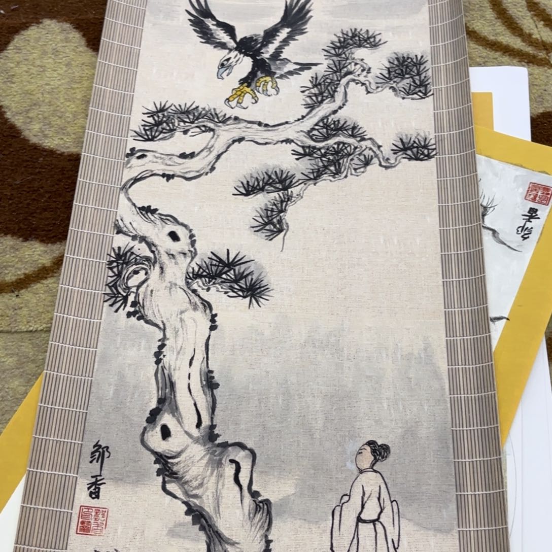 国画33-66卡纸作品艺