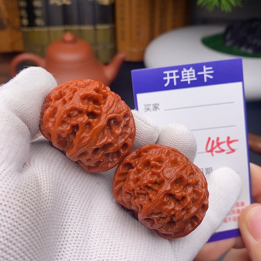 文玩核桃把件38苹果园455