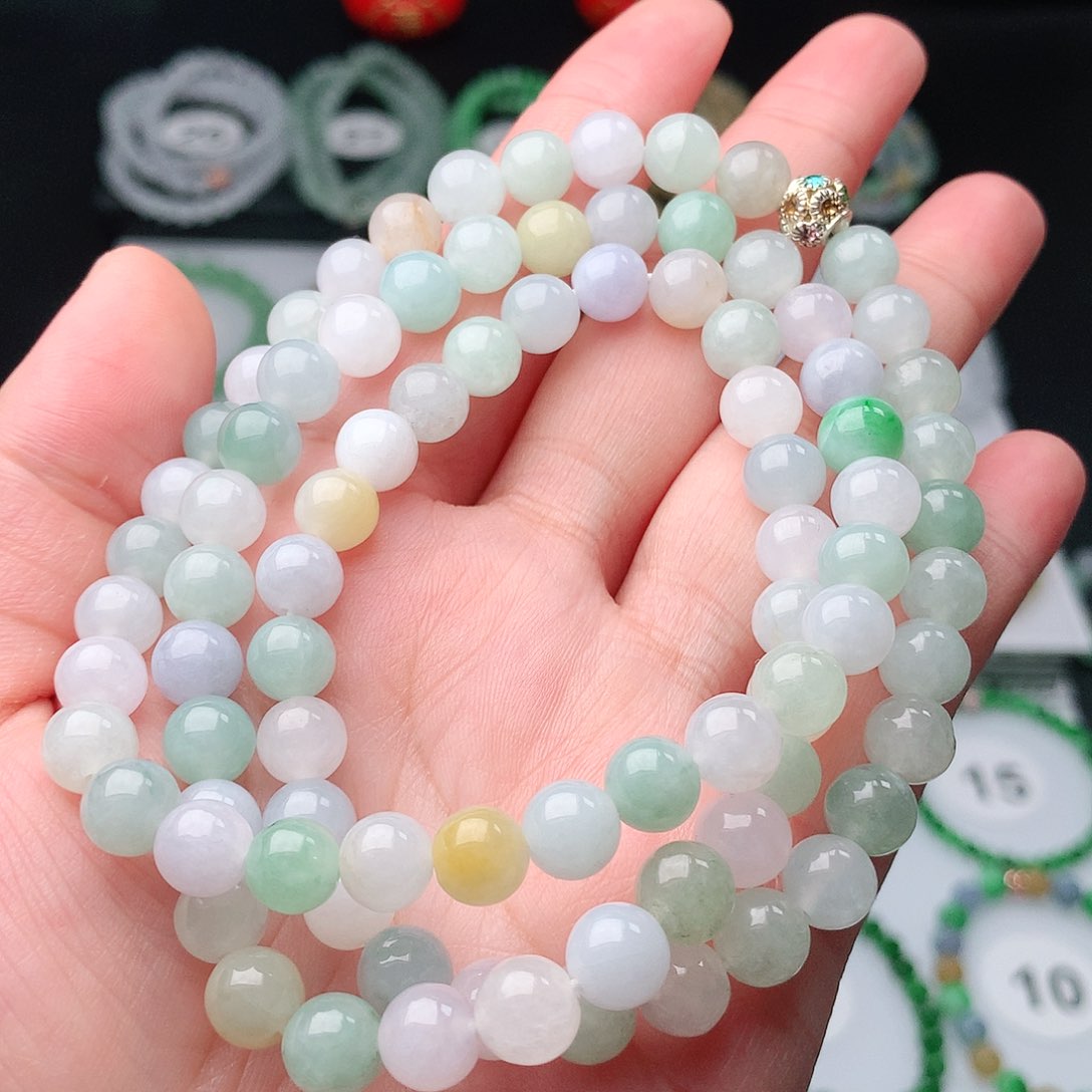 翡翠手串未镶嵌翡翠