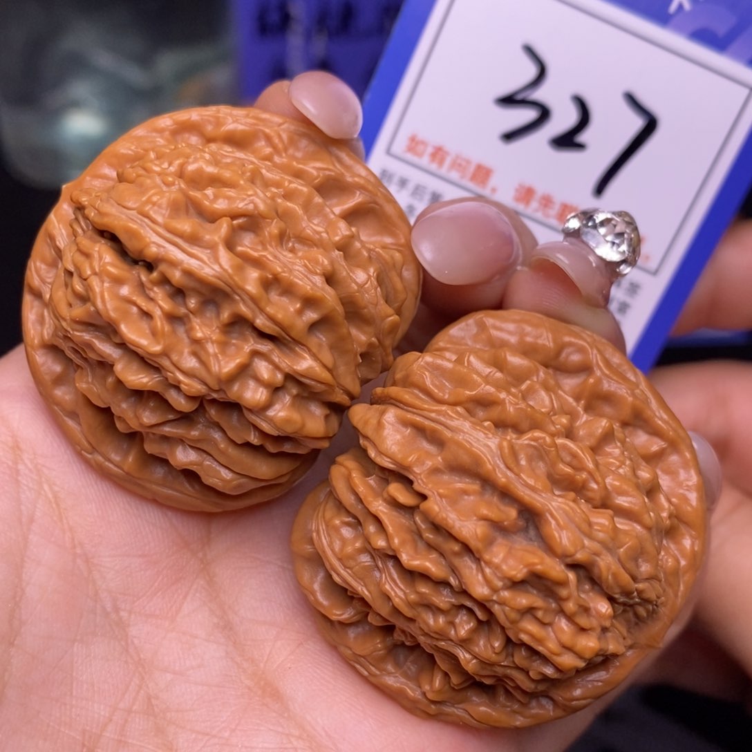 文玩核桃把件44四座楼327