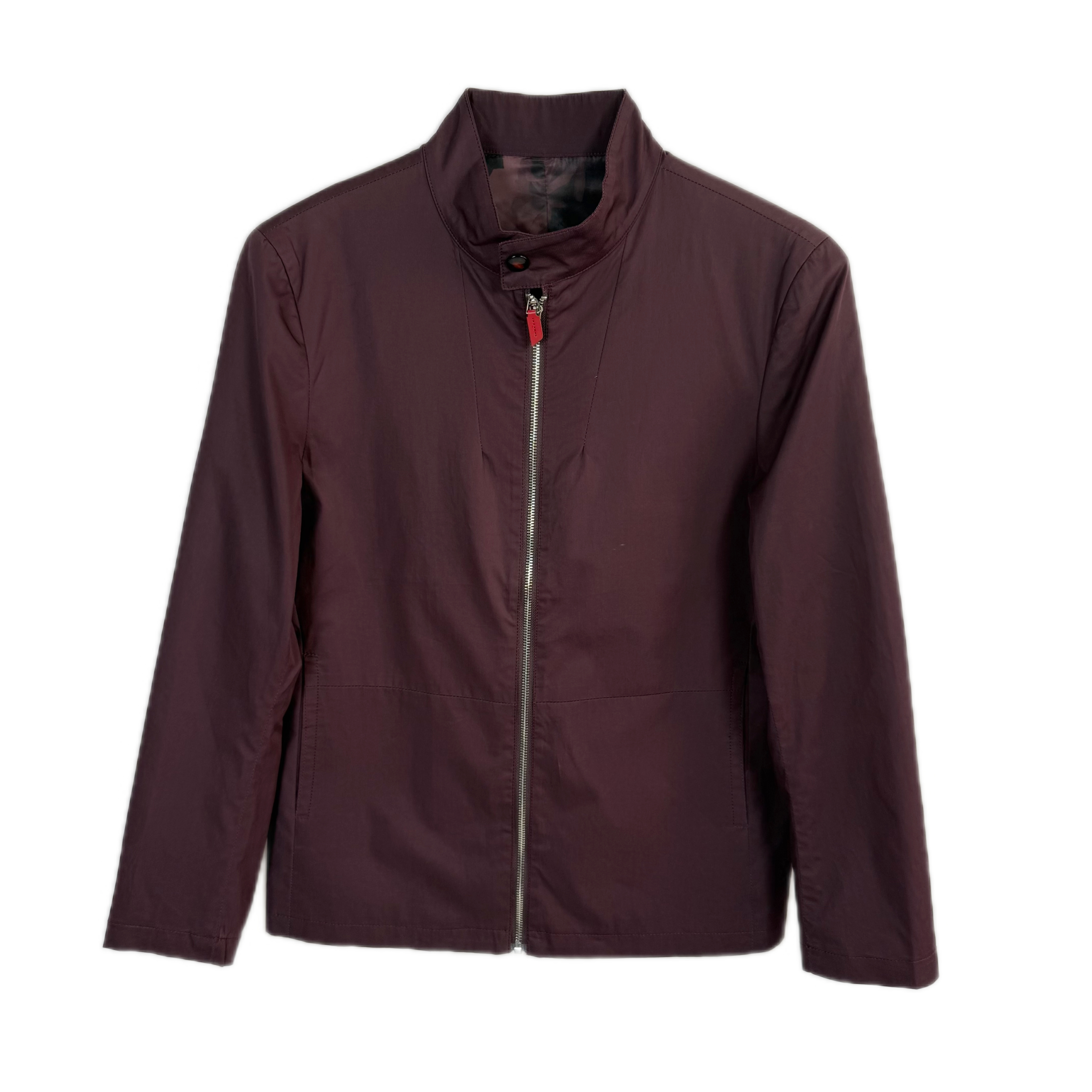 JONY19158男士春秋夹克时尚休闲百搭简约短款立领夹克外套