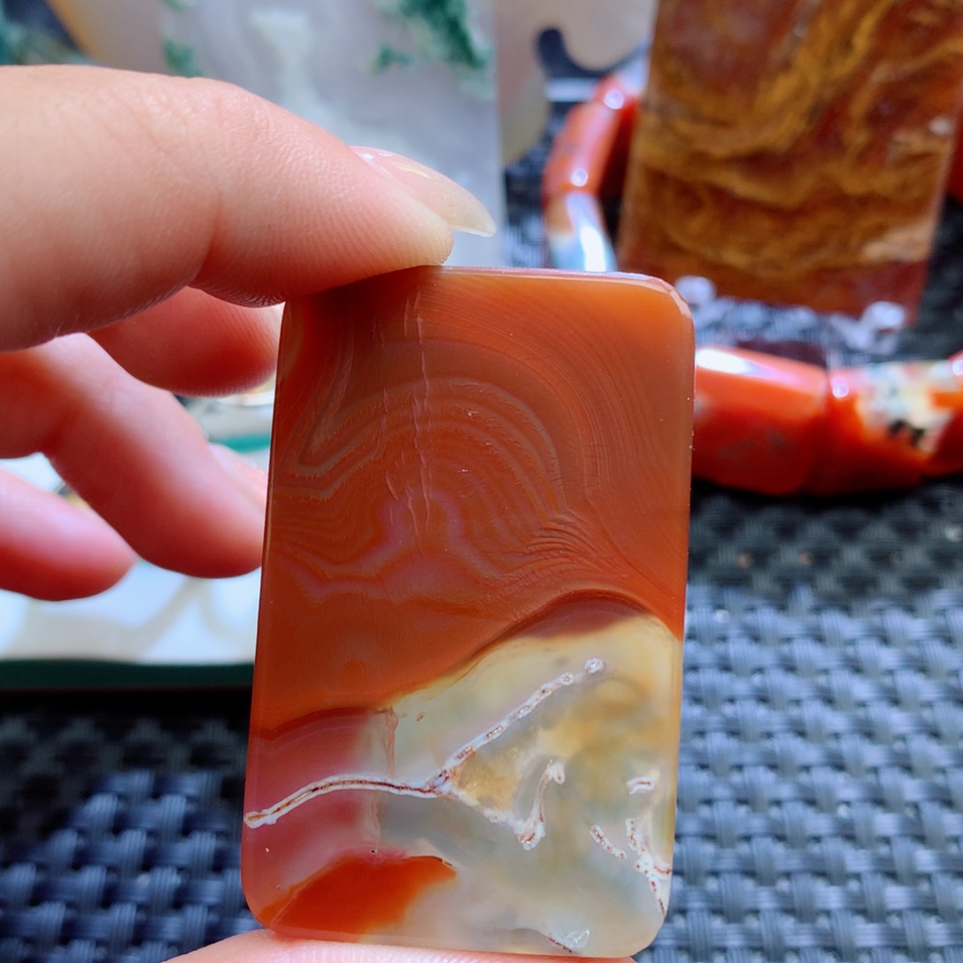 未镶嵌颈饰玛瑙/玉髓爱*难