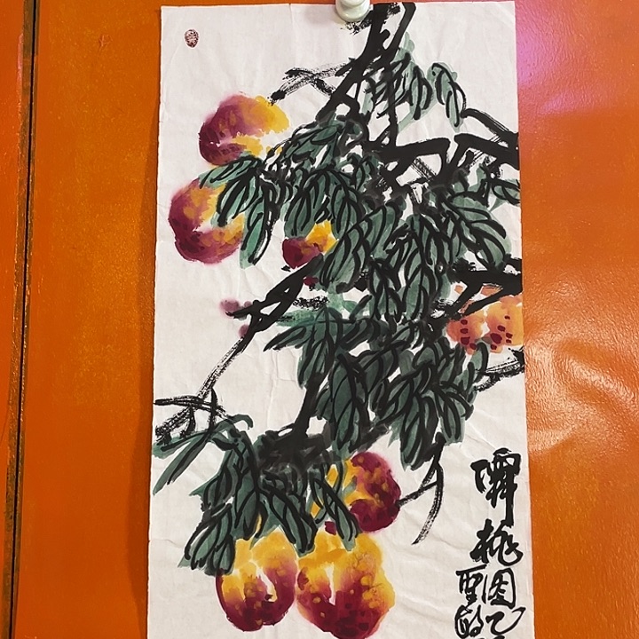 国画张圣敏先生纯手绘作品