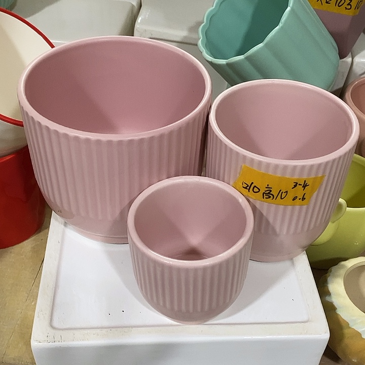 陶盆有孔 瑕疵针孔漏釉介意勿拍口 高