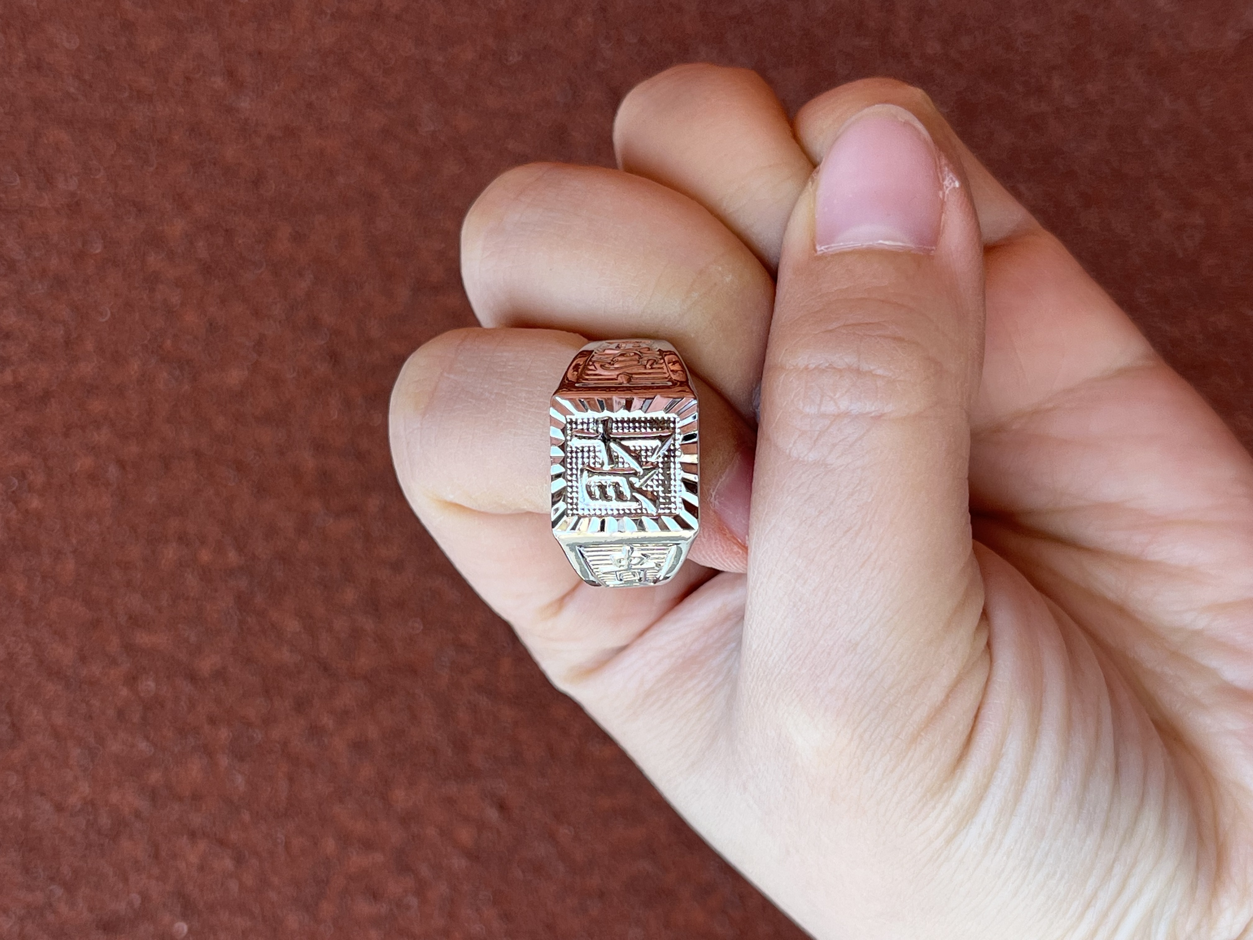 455-精工发财戒指