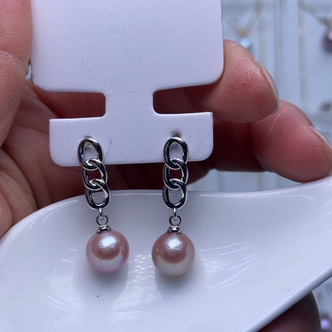 未镶嵌耳饰淡水珍珠