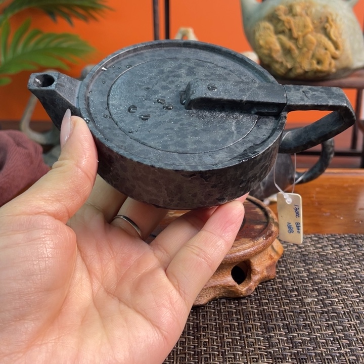 紫**哥冰碛岩一片瓦茶壶