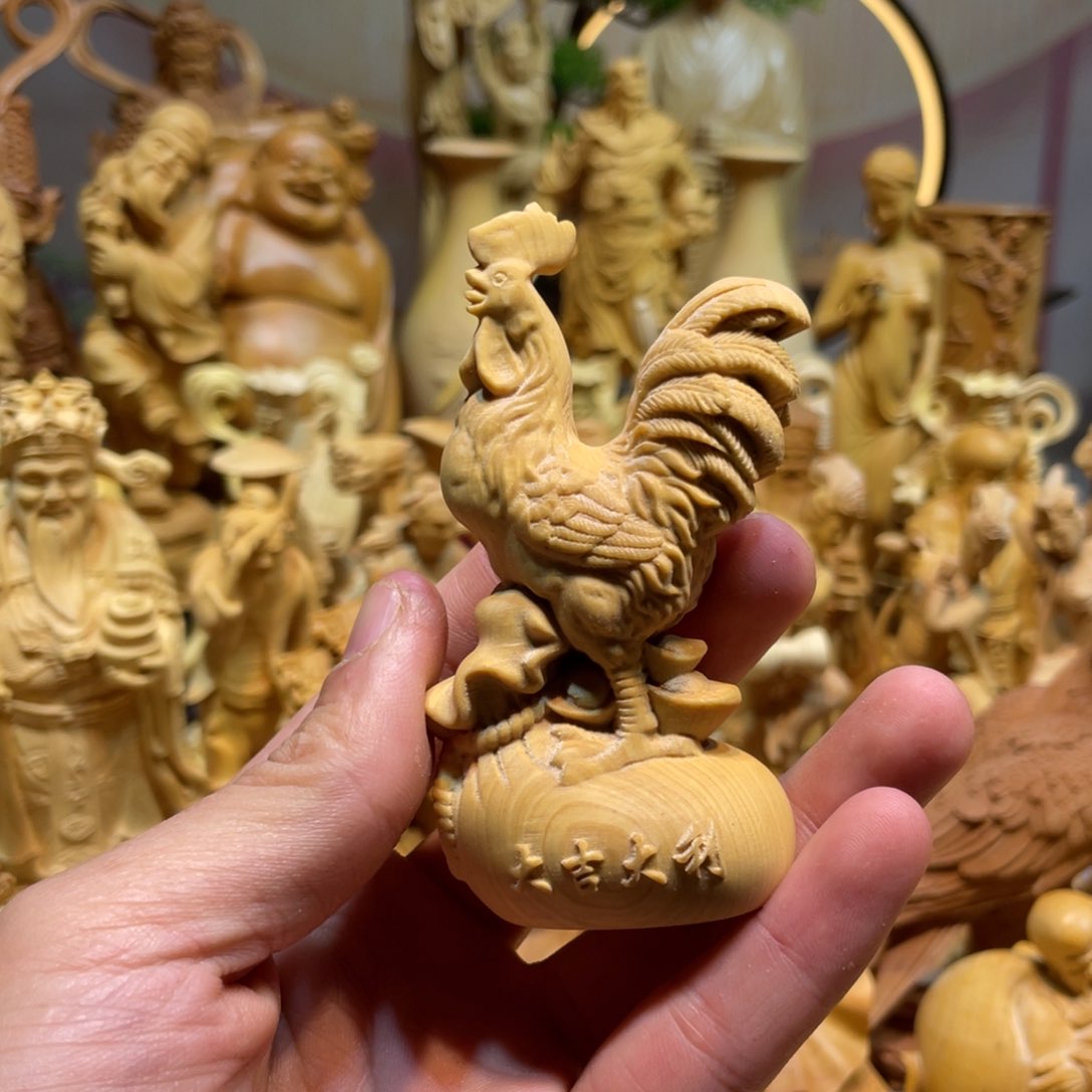 黄杨木黄杨木鸡小瑕疵