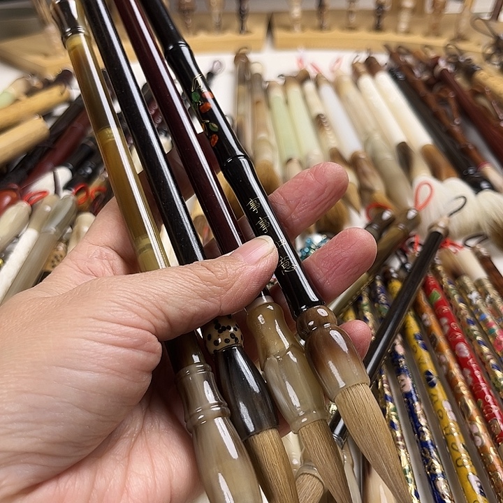 金***叶牛角斗红柯檀黑柯檀 全牛角4支出锋3.3  3.8。4左右