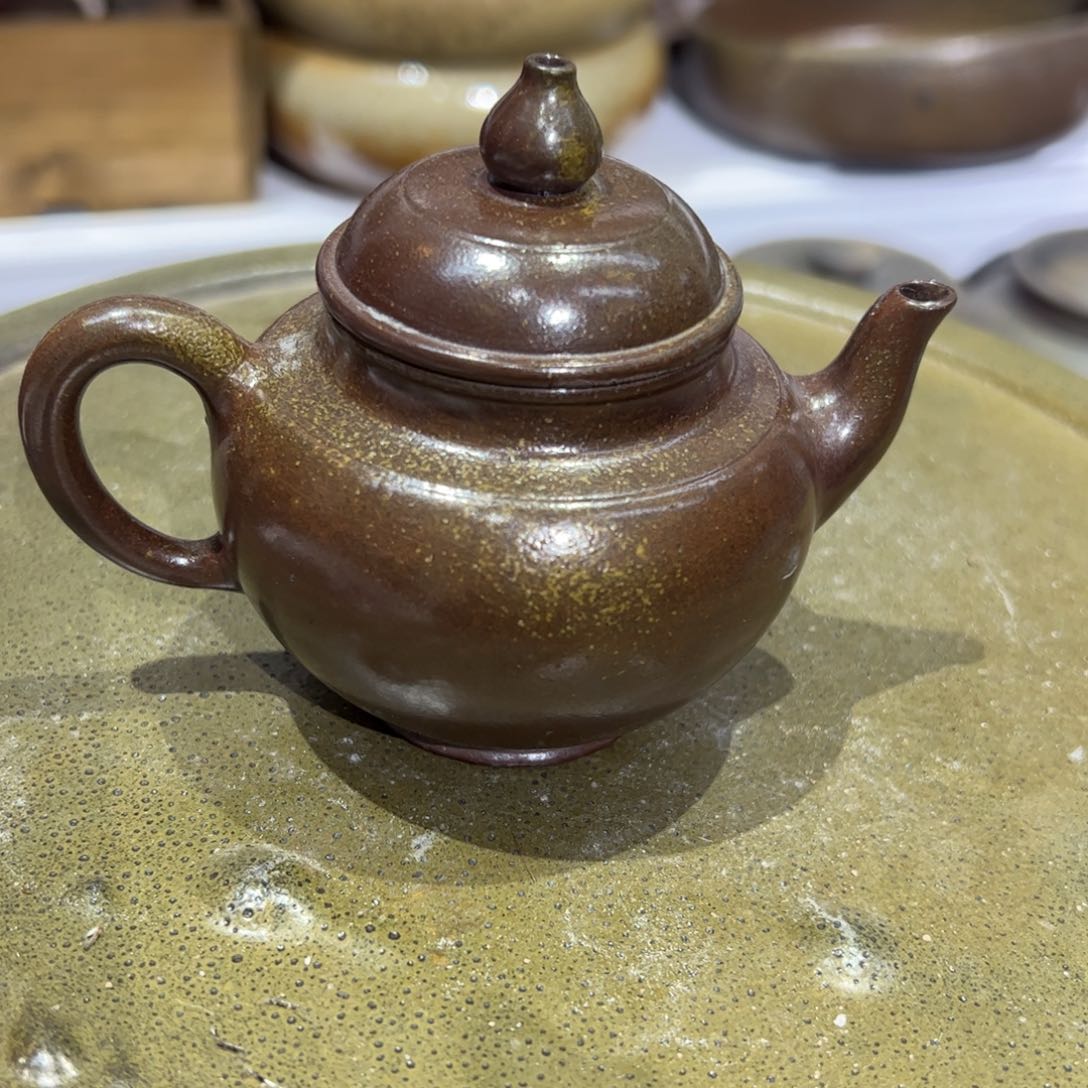 贵台龙窑柴烧茶壶88