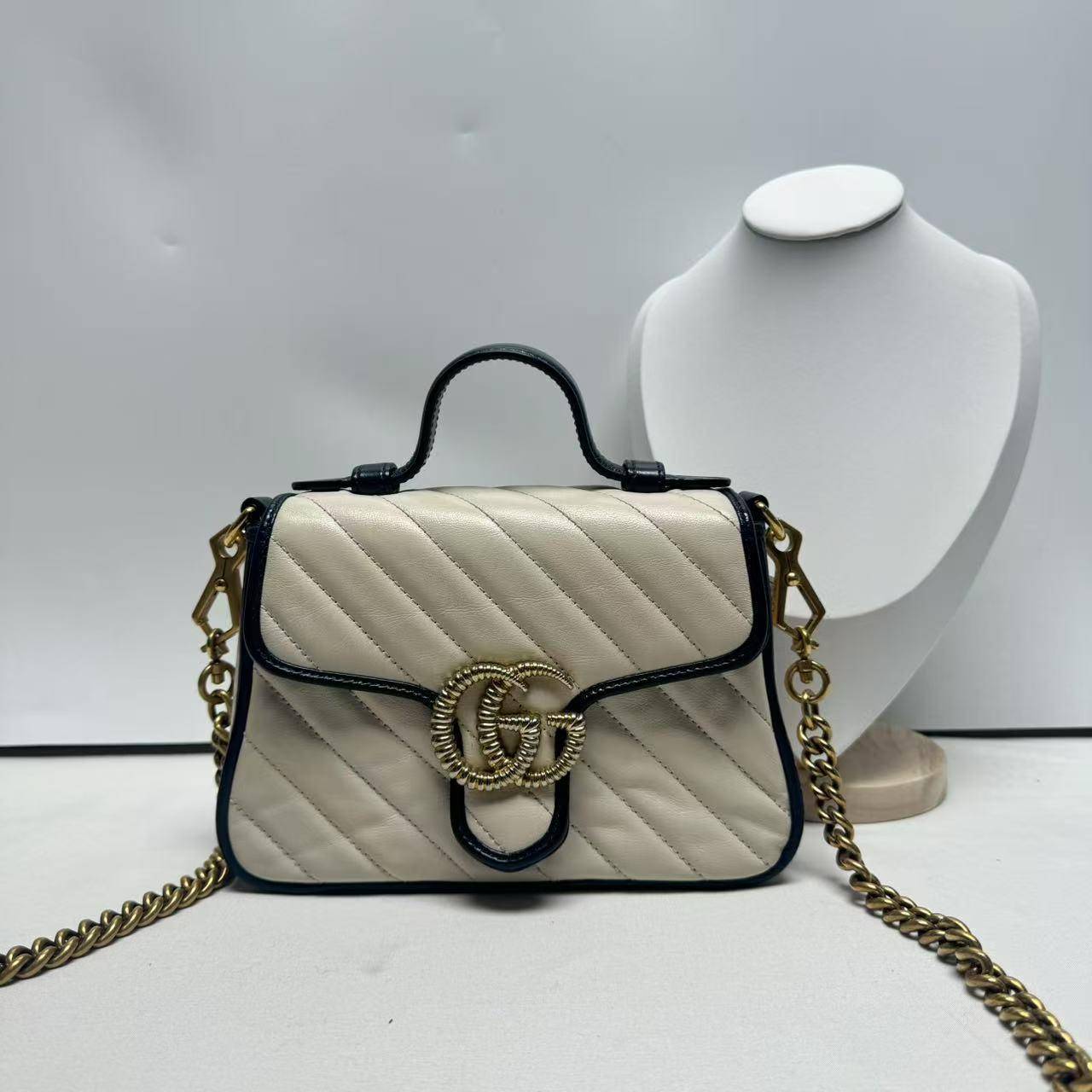 胖虎安安/古驰/95新/公价0/箱包/两用包/31B2503080113