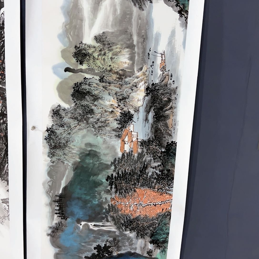 国画道**下李川浦老师作品一张