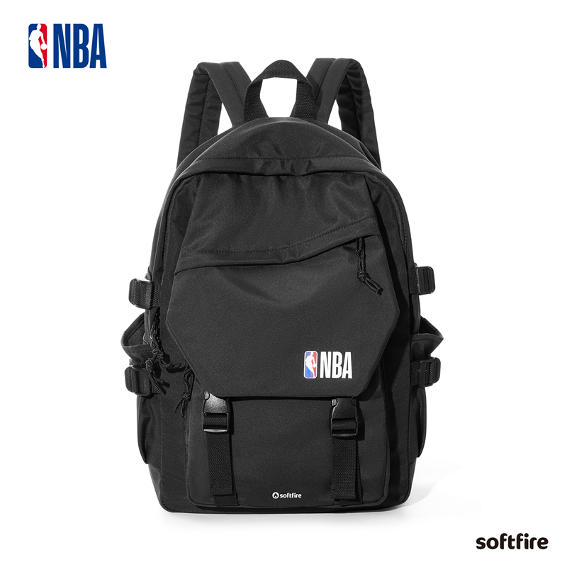 NBA2025联名款SOFTFIRE青少年学生书包大容量户外运动双肩包男