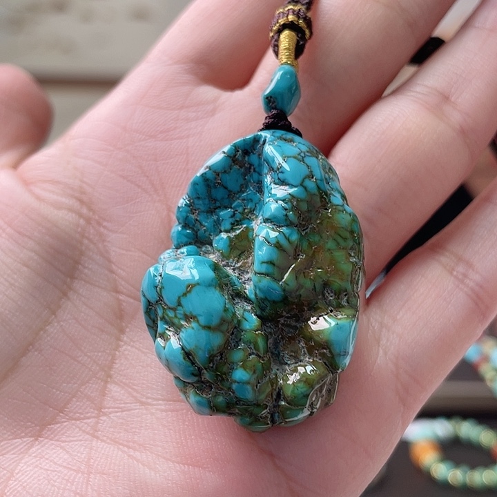 未镶嵌绿松石珠宝奇石