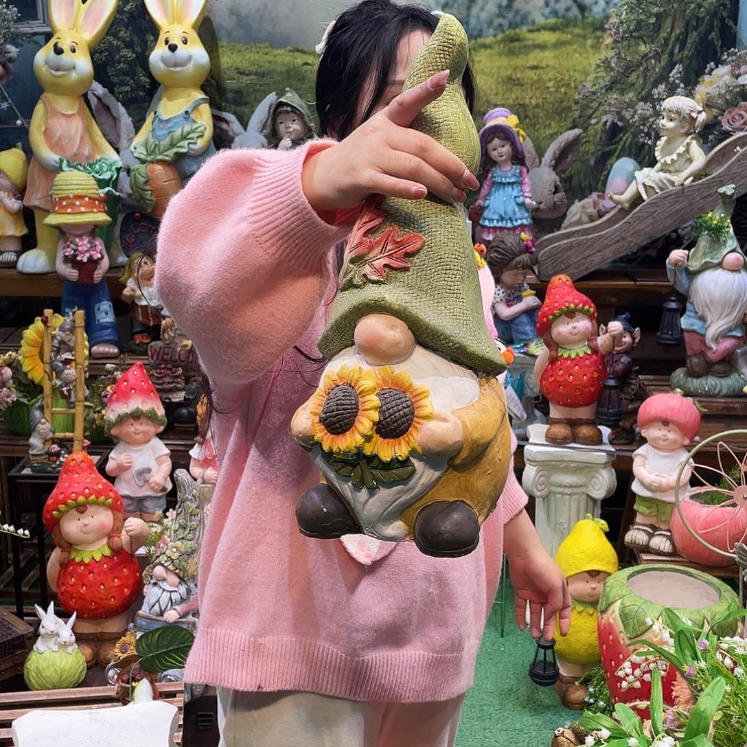 摆件花园摆件红红火火