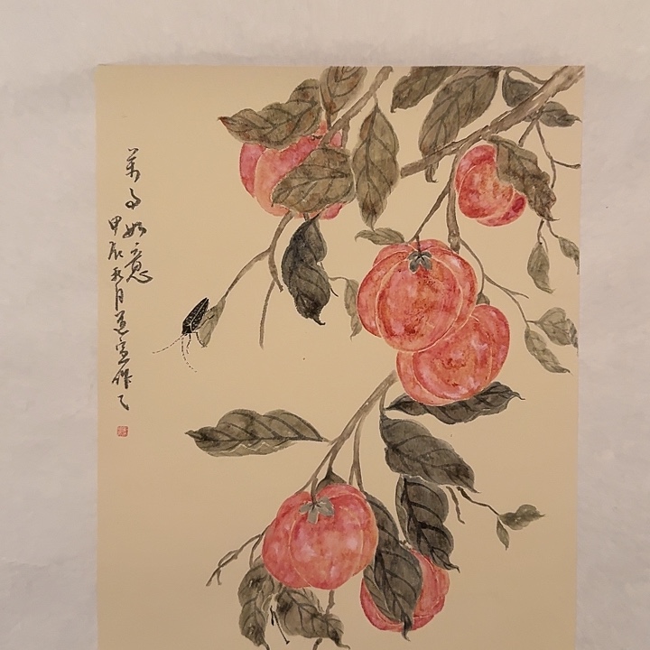 国画董老师作品画作