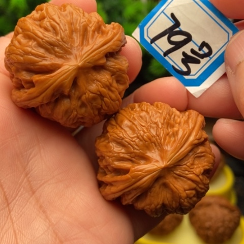 文玩核桃吊坠红锦鲤41