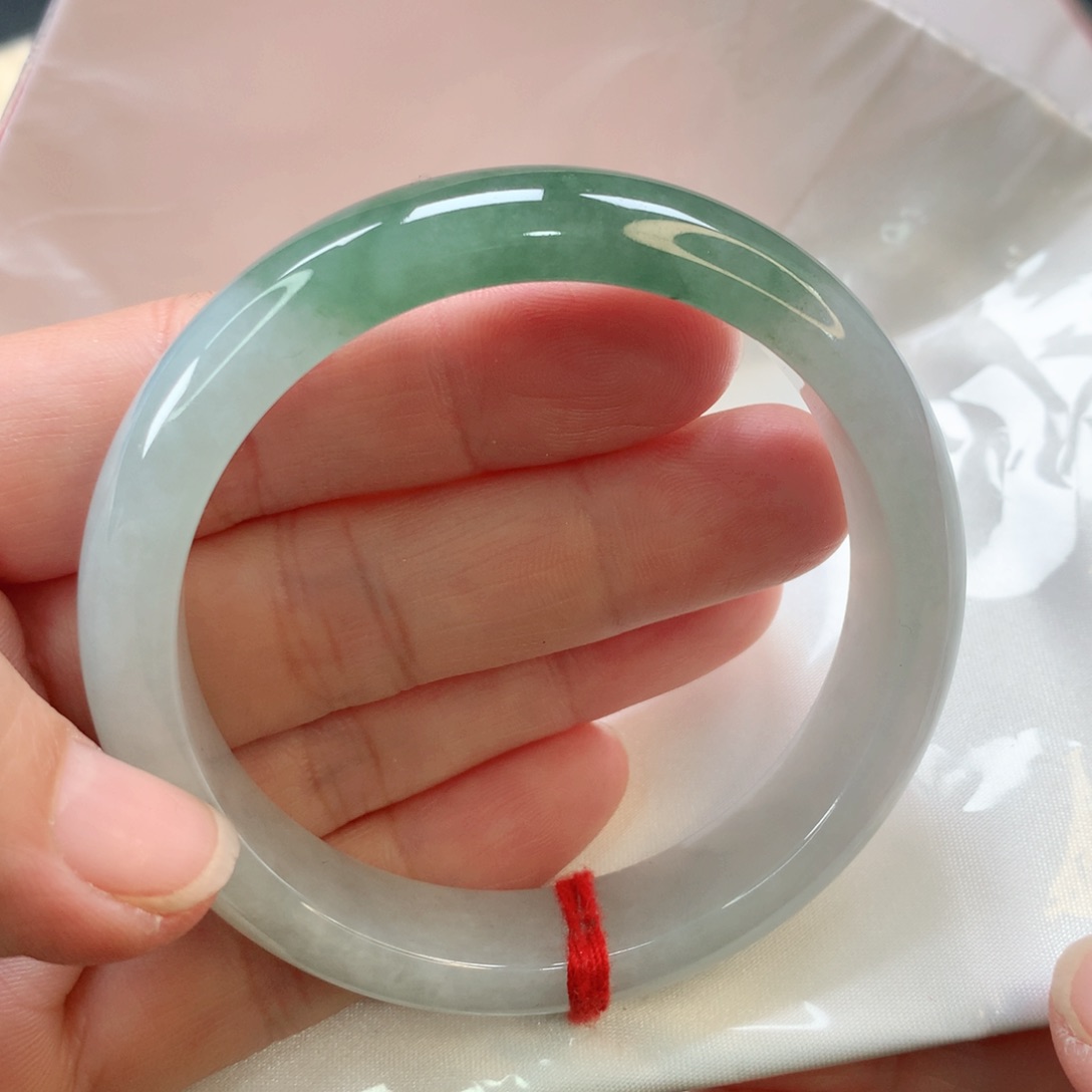 翡翠手镯未镶嵌55正