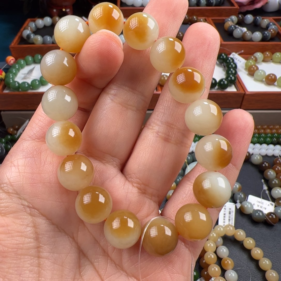 和田玉手链未镶嵌