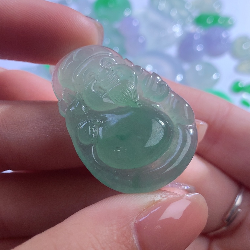 【闪购商品】翡翠颈饰未镶嵌缅甸翡翠