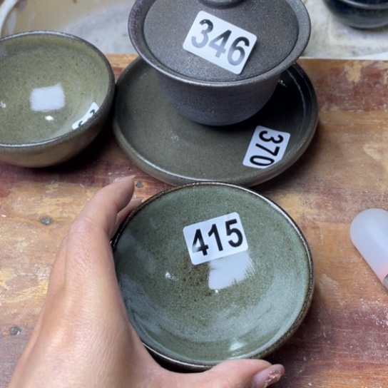 茶盏沐雨茶器柴烧主人杯