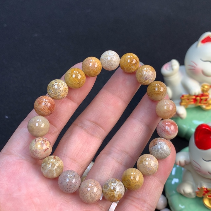 【闪购商品】硅化珊瑚（珊瑚玉）手链未镶嵌