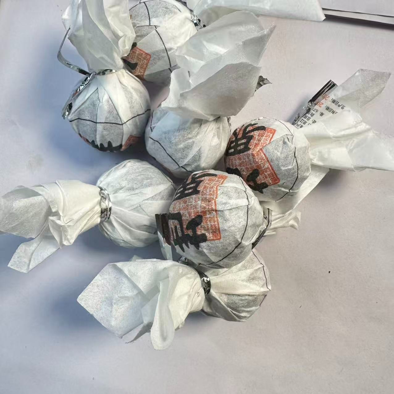 2025年地界古树普洱生茶龙珠8克*10颗