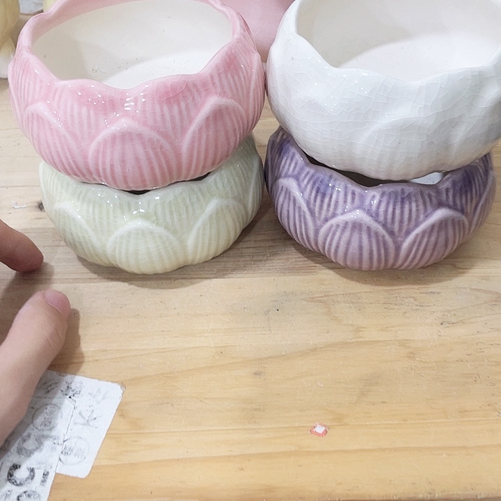 陶瓷花盆全场12包邮