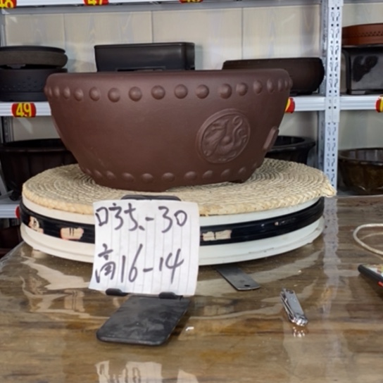 紫砂花盆宜兴紫砂花盆产地直销