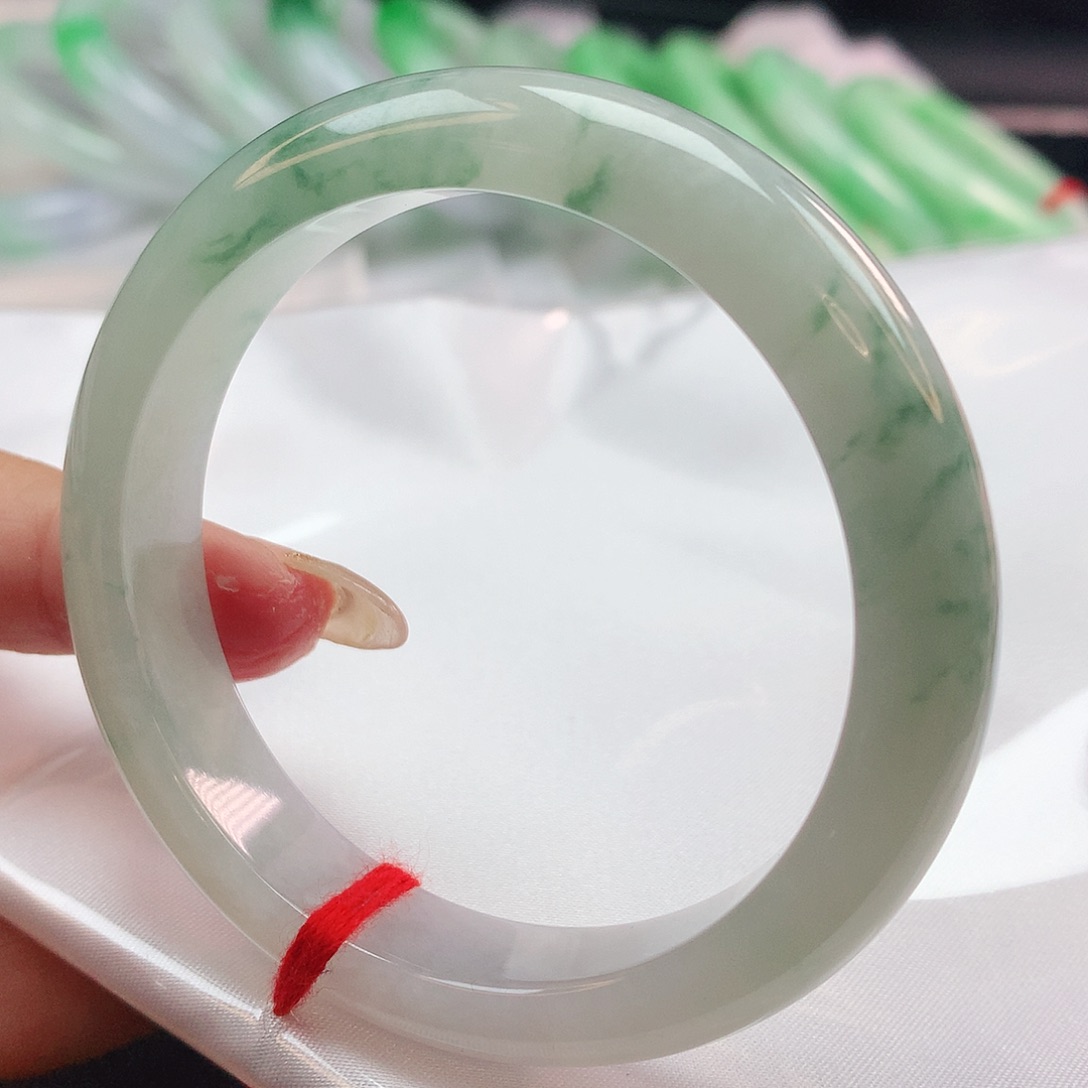 翡翠手镯未镶嵌1134正圈54