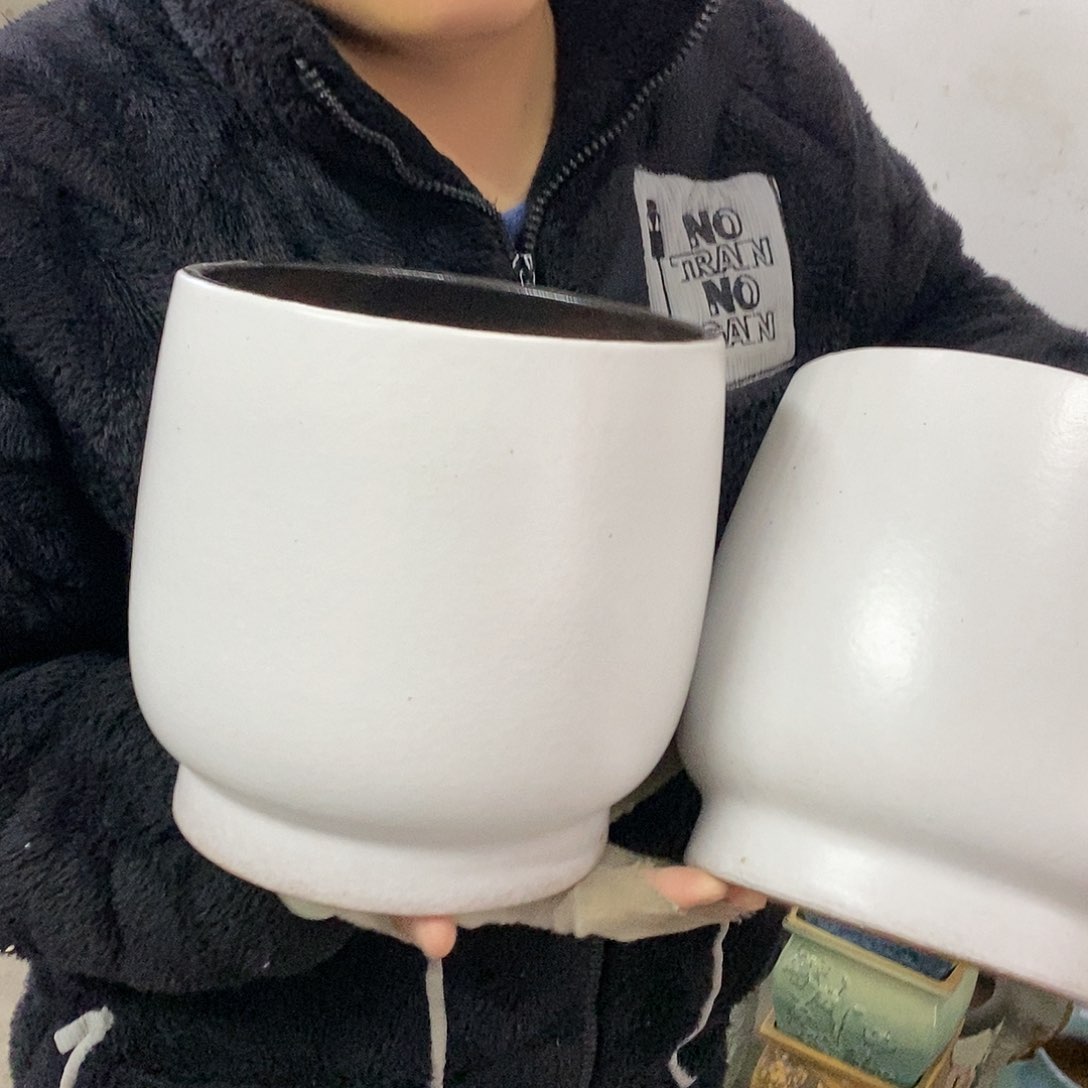 紫砂花盆正品口20高20