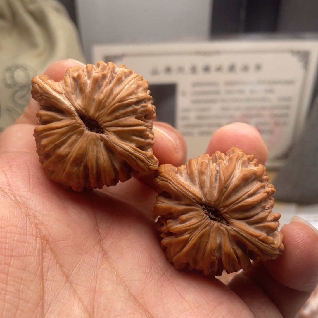 永***恒文玩核桃把件汉高楼40尺