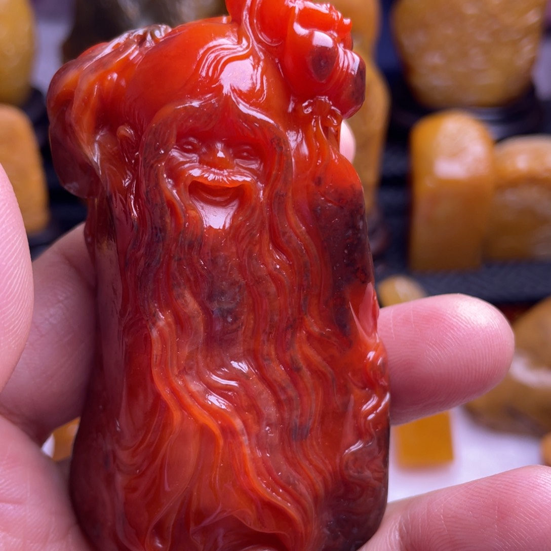 寿山石印石语**主寿山石寿山石雕刻艺术作品