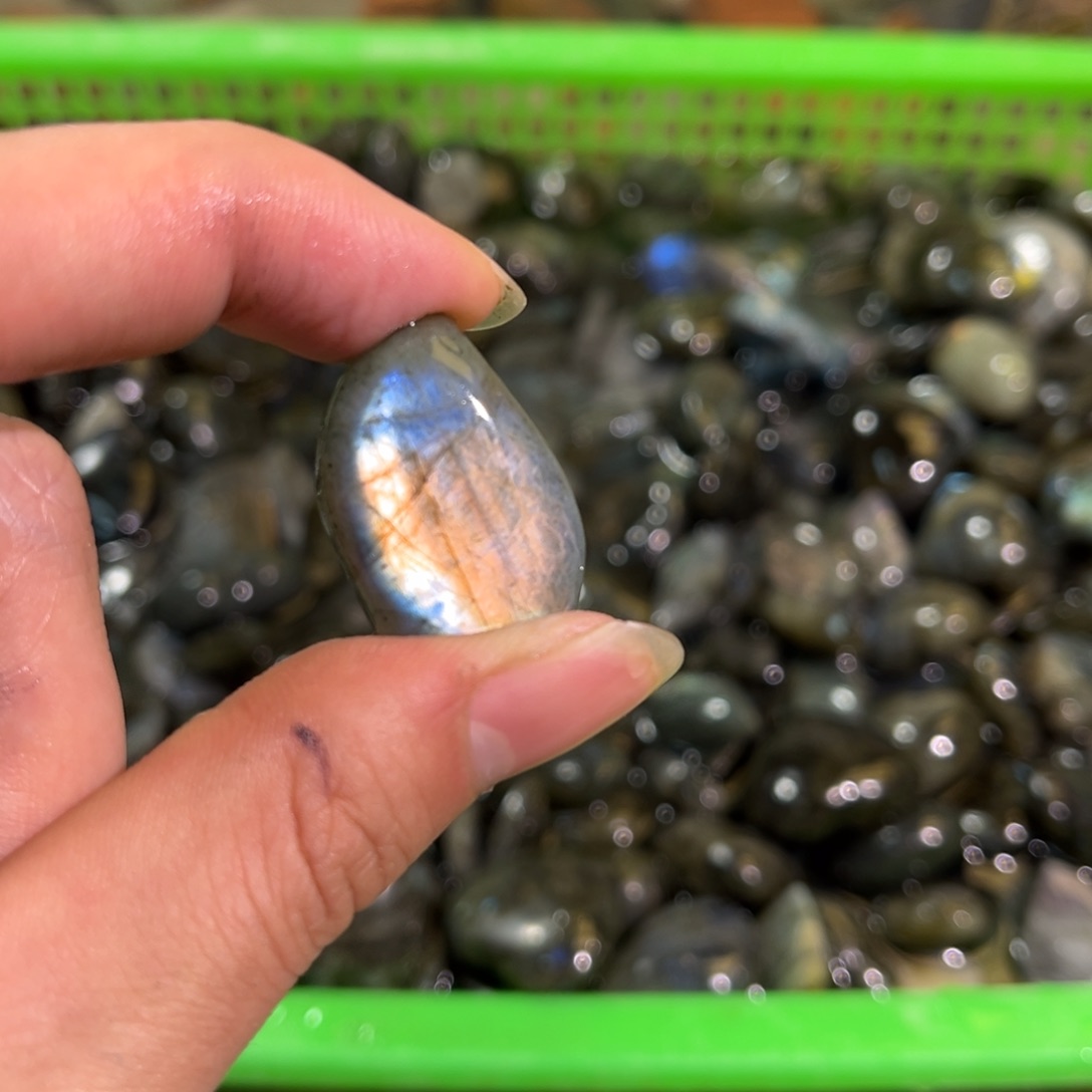 拉长石吊坠未镶嵌≈